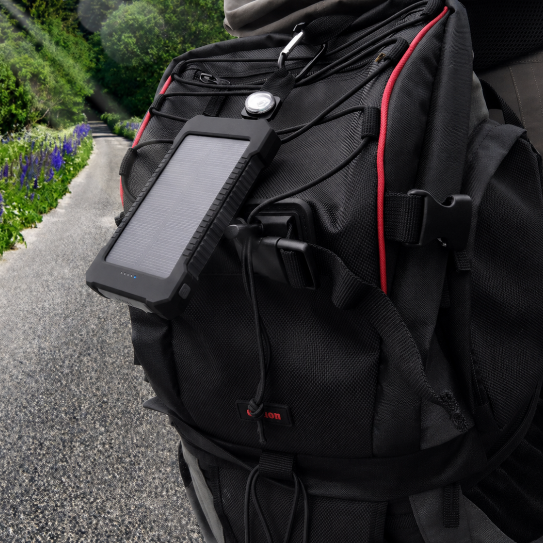 SOLAR POWERBANK Compass - 8 000 mAh , SKU: 352 - Image 5