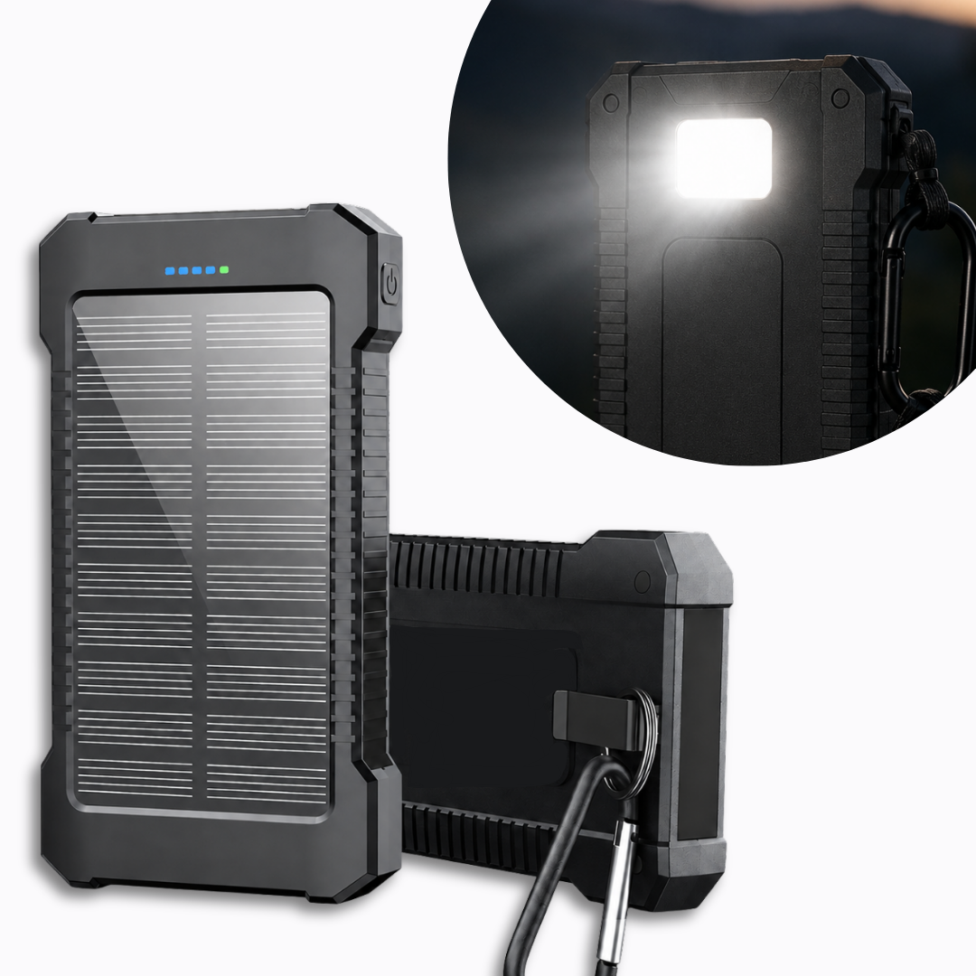 SOLAR POWERBANK Compass – 8 000 mAh , SKU: 352