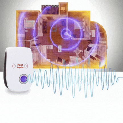 Ultrasonic pest repeller, SKU:028