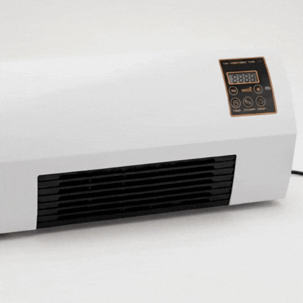 Wall-mounted heater & cooler fan ADM with remote control, SKU: 2069