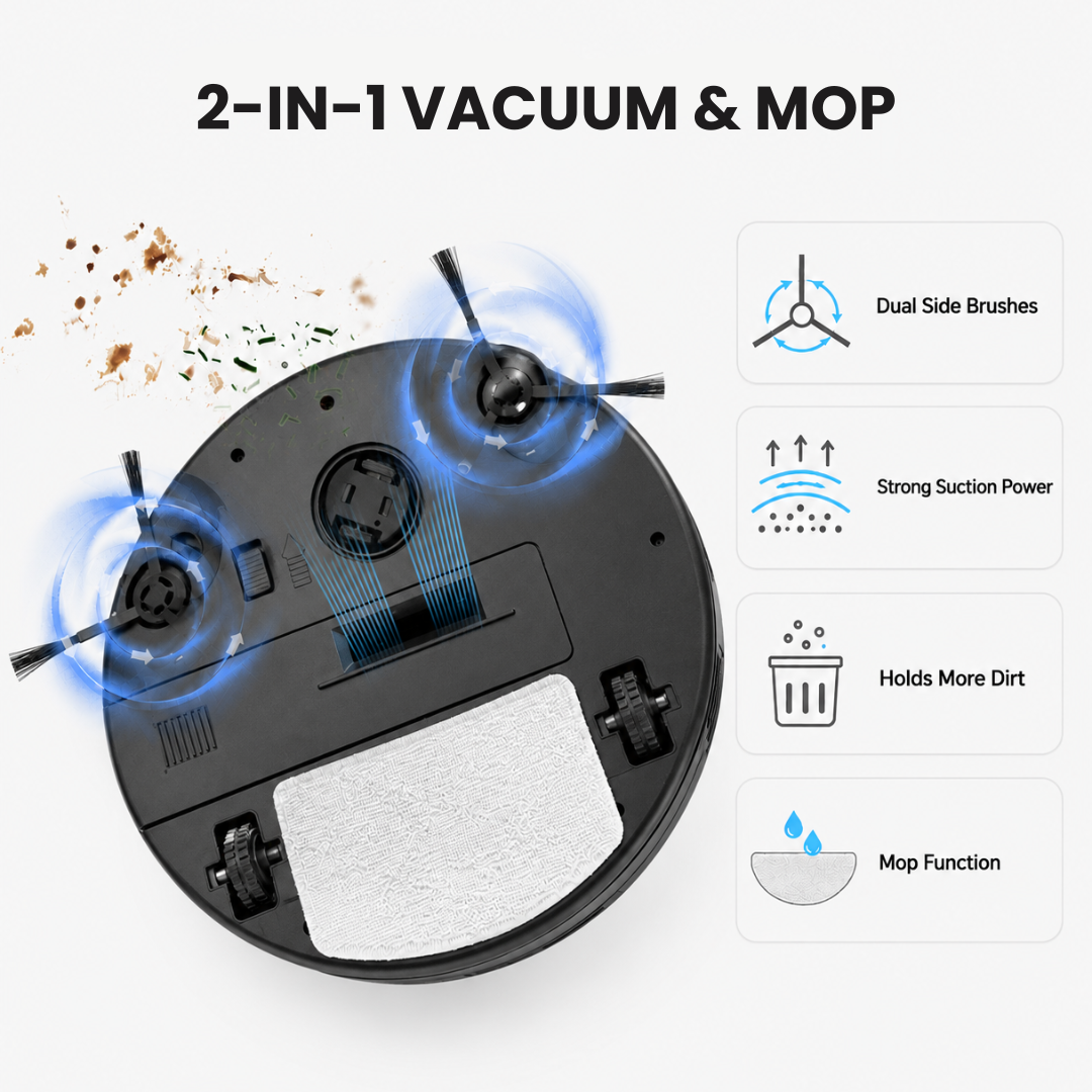 Compact Robot Vacuum cleaner, SKU: 317 - Image 5