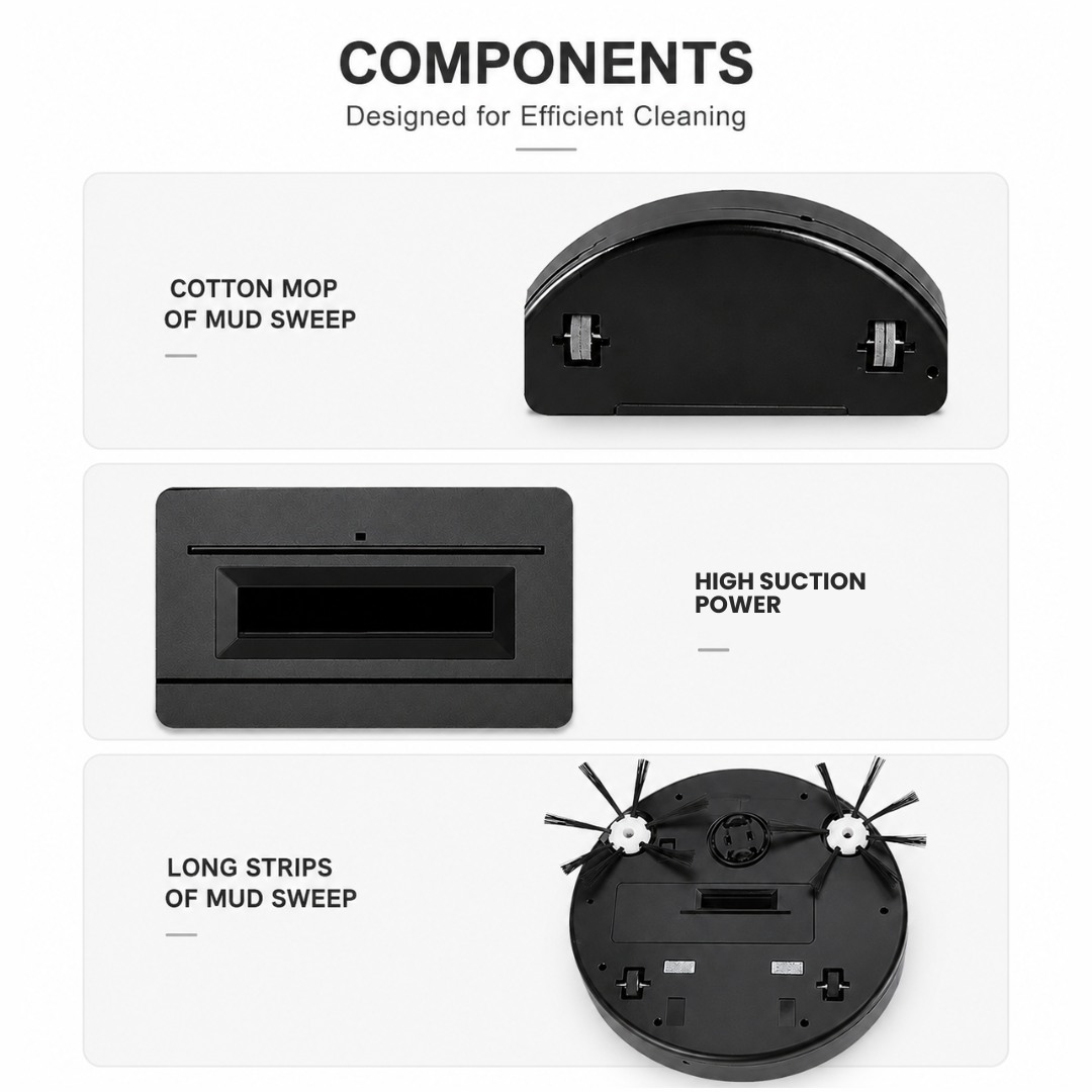 Compact Robot Vacuum cleaner, SKU: 317 - Image 7