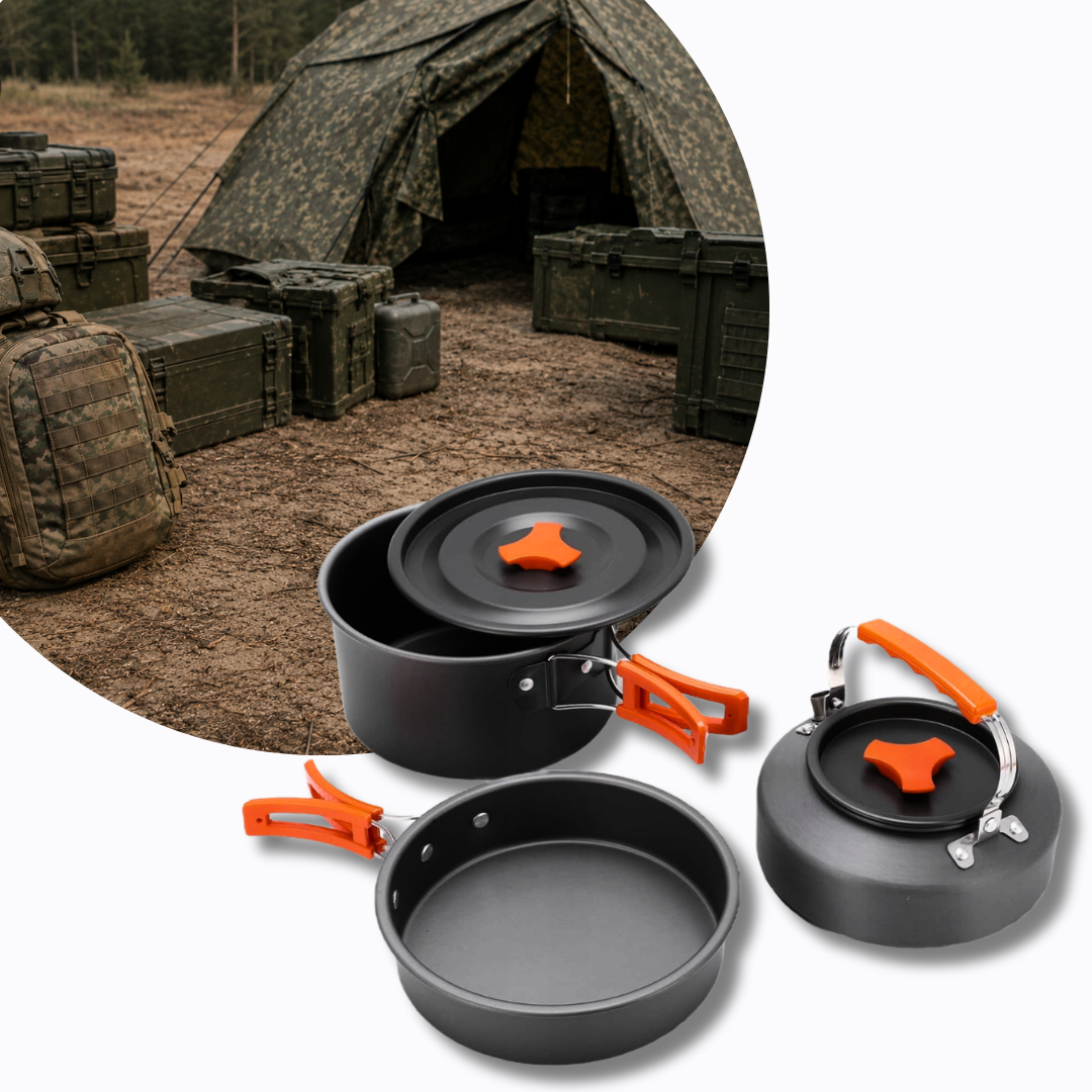 Survival & Camping Cookware Set, SKU: 511