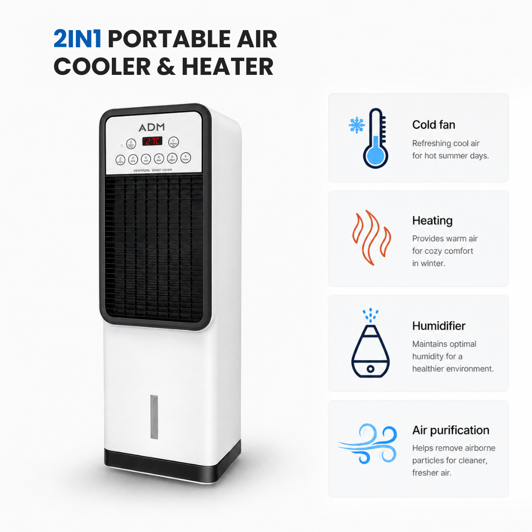 2-in-1 ADM Portable Cooler & Heater, SKU: 546