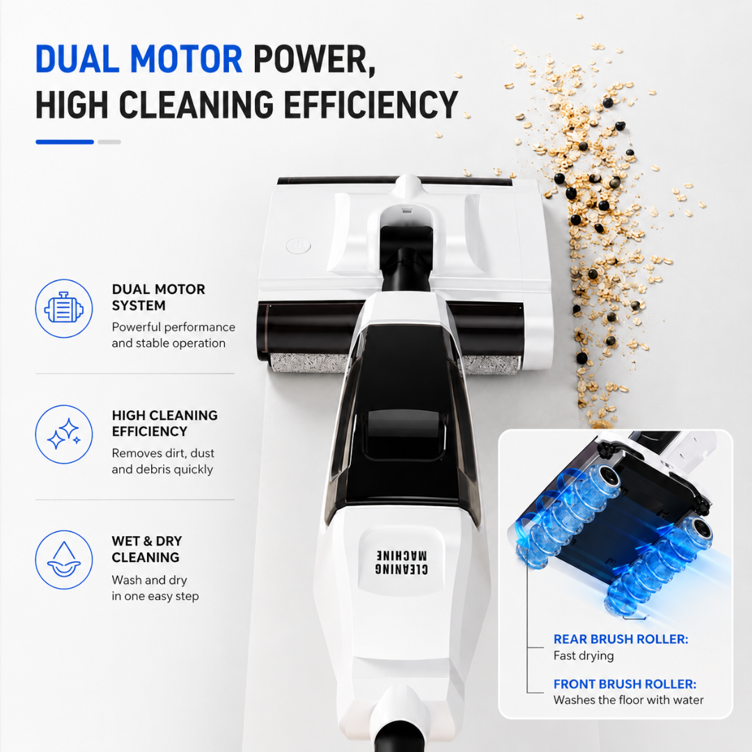 Floor master 2-in-1 vacuum and mop, SKU:548 - Image 6