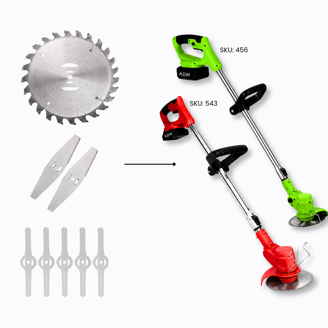 ADM Blade Set FOR GRASS TRIMMERS| 8 pcs , SKU: 7023