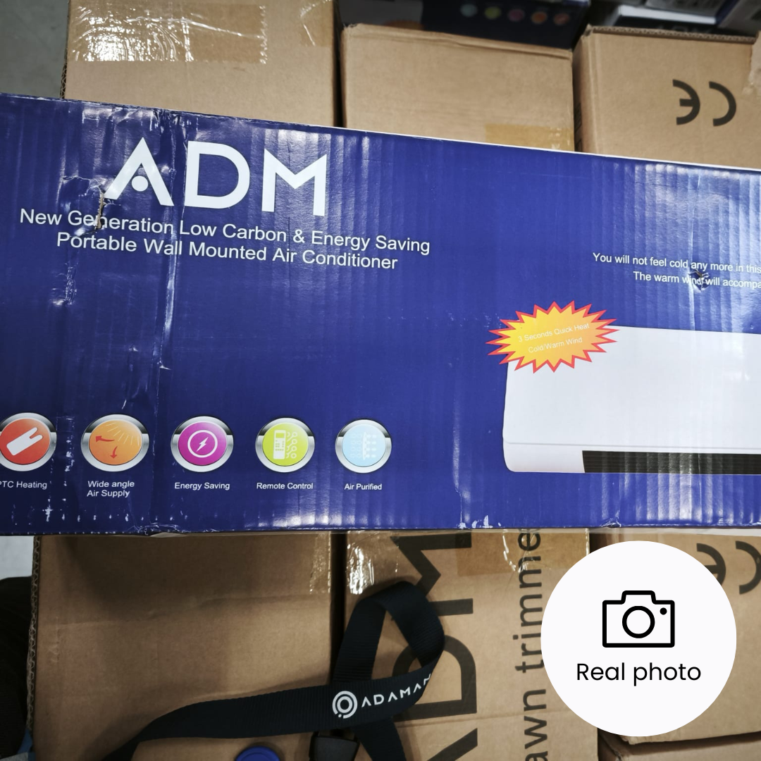ADM Air Curtain 1200W | Cool Fan & Heating Modes | Remote Control, SKU: 2069_boxdmg | OUTLET - Image 4
