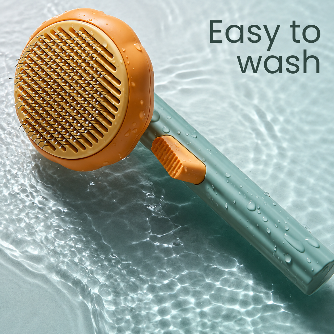 Self-Cleaning Pet Grooming Brush, SKU: 3010 - Image 5