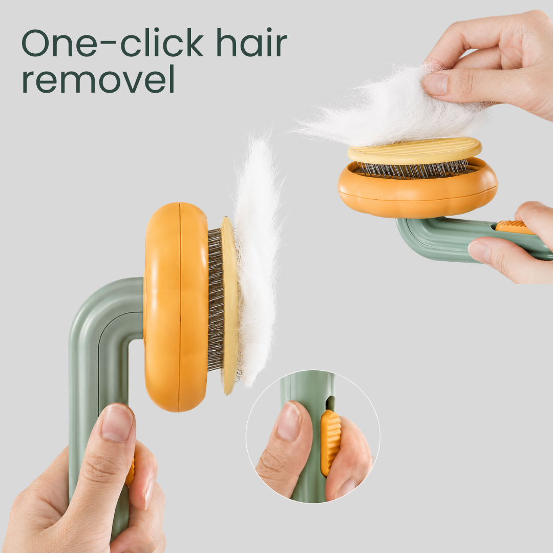 Self-Cleaning Pet Grooming Brush, SKU: 3010 - Image 4