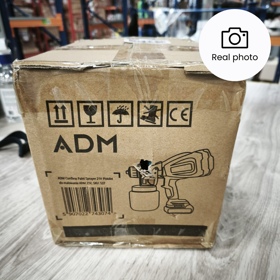 ADM Cordless Paint Sprayer 21V with 2 Lithium Batteries, SKU: 537_boxdmg | OUTLET - Image 4