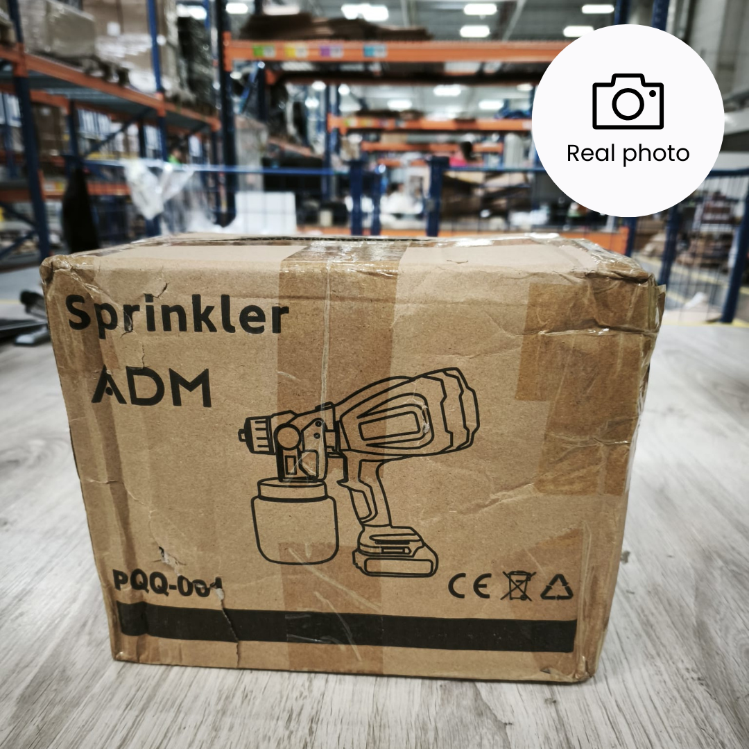 ADM Cordless Paint Sprayer 21V with 2 Lithium Batteries, SKU: 537_boxdmg | OUTLET - Image 5