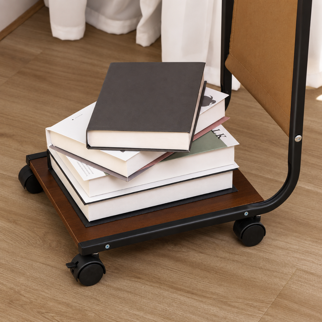 ADM Mobile Sofa Side Table with Storage Pocket, SKU: 7083 - Image 7