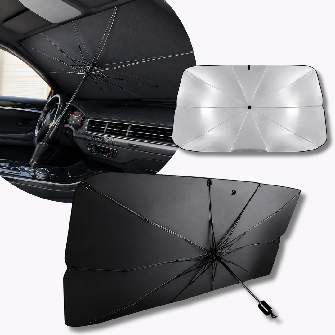 ADM Foldable Car Windshield Sun Shade Umbrella, SKU: 2192-1