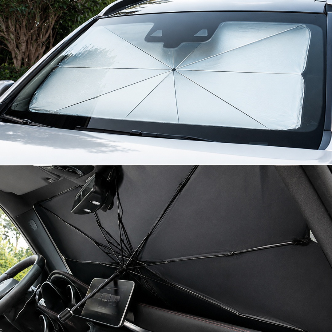 ADM Foldable Car Windshield Sun Shade Umbrella, SKU: 2192-1 - Image 6