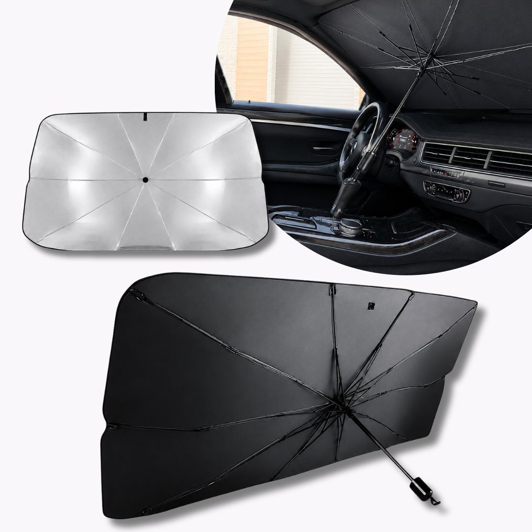ADM Foldable Car Windshield Sun Shade Umbrella, SKU: 2192-1