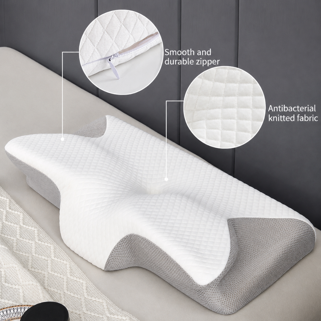 ADM Orthopedic Memory Foam Pillow for Neck Pain Relief, SKU: 7092 - Image 7