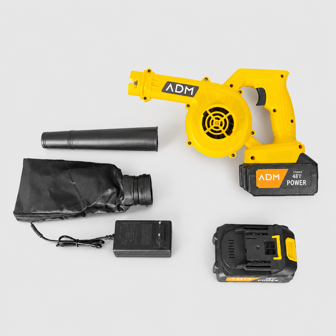 ADM Cordless Electric Blower – Yellow & Blue Colours | 21V Battery, SKU: 2055 - Image 3