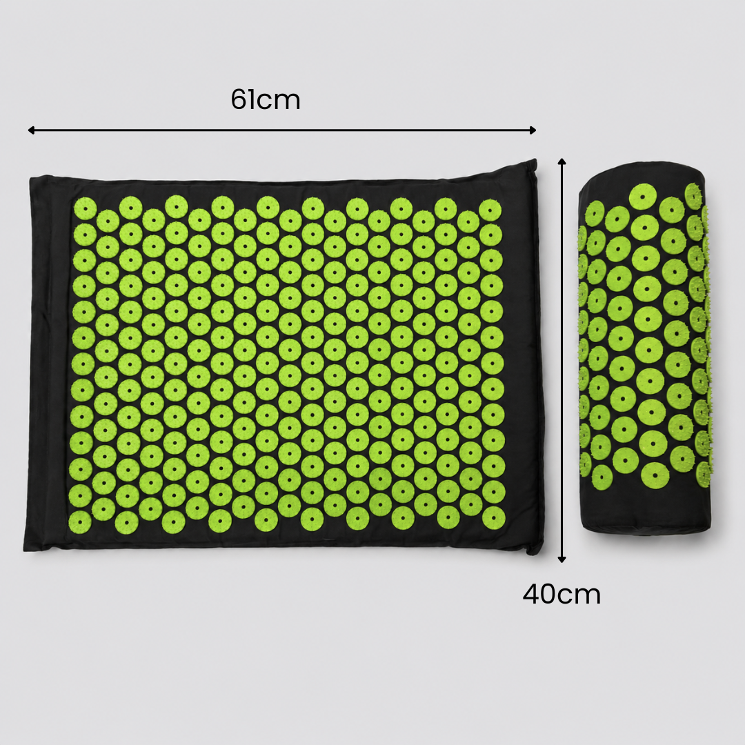 ADM Acupressure Mat and Pillow Set for Pain Relief, SKU: 7097