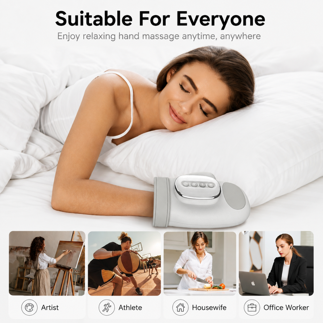 ADM Cordless Smart Hand Massager With Heat, SKU: 7100 - Image 9