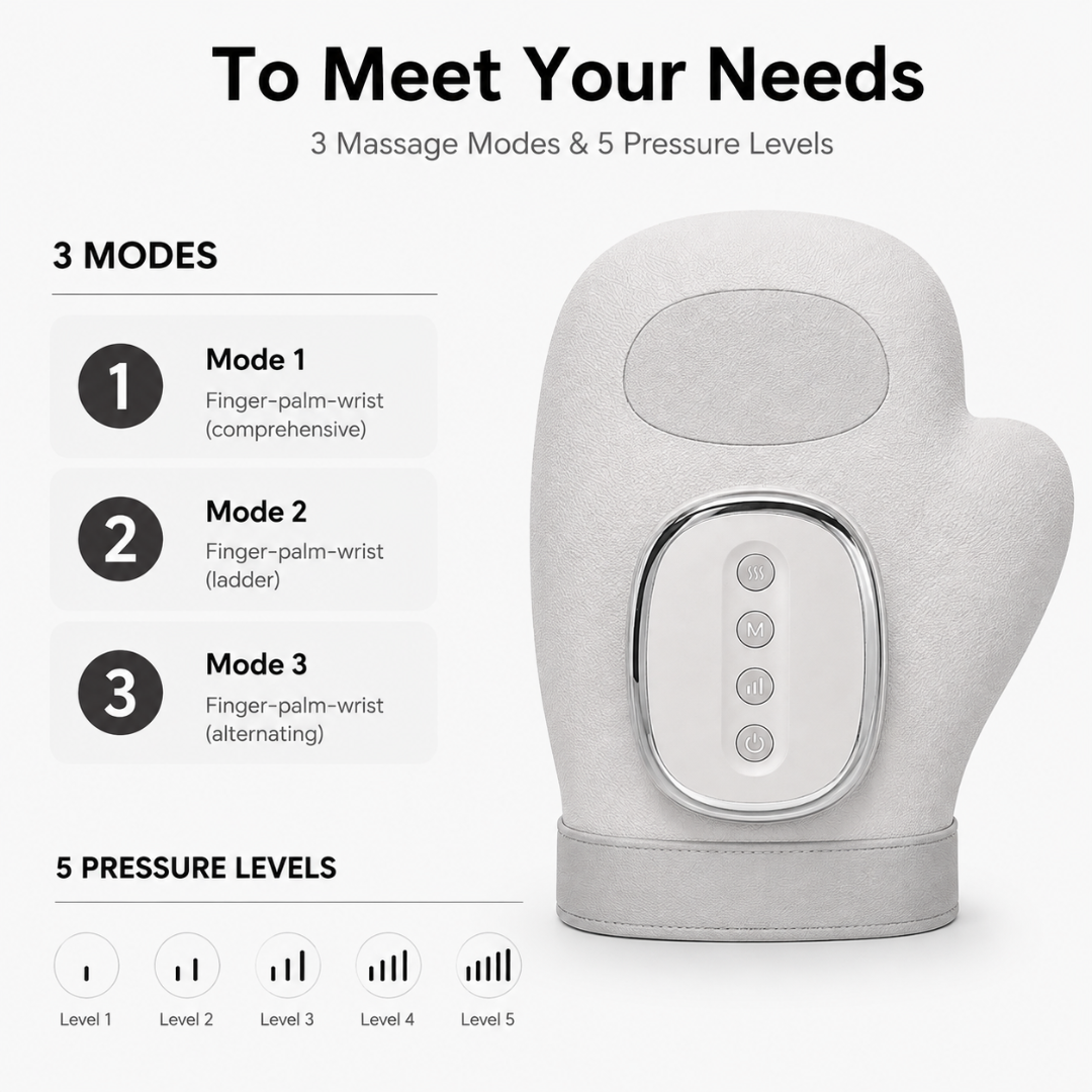 ADM Cordless Smart Hand Massager With Heat, SKU: 7100 - Image 7