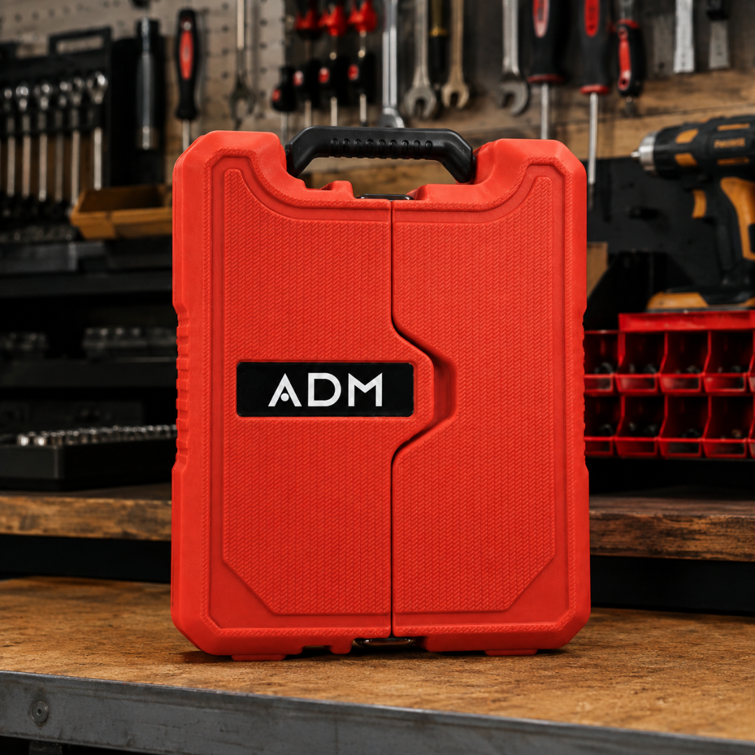 ADM 57-Piece DIY Home Repair Tool Kit With Storage Case, SKU: 7103 - Image 4