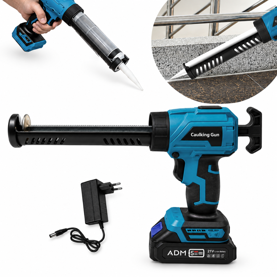 20V Cordless Electric Caulking Gun with ADM Battery, SKU: 7105