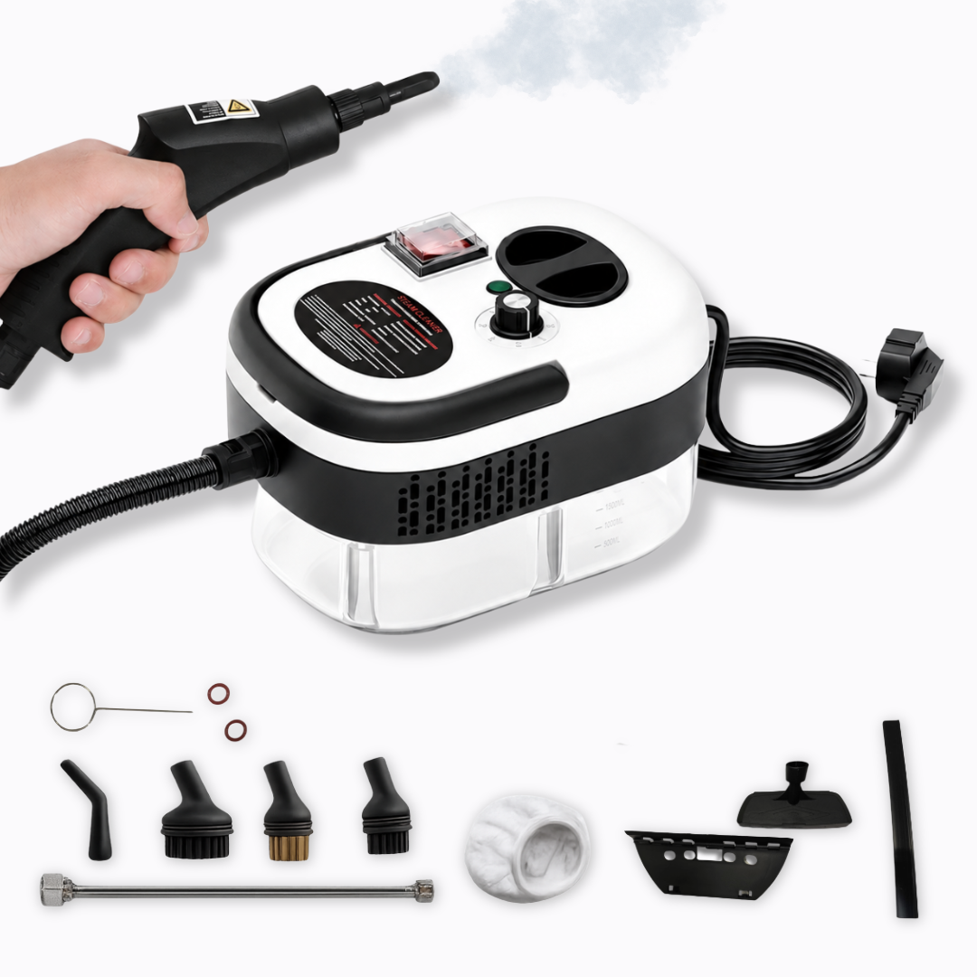 ADM Portable Steam Cleaner with 6 Attachments – 2500W, SKU: 7104