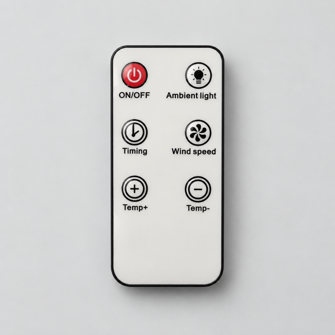 ADM Mini Electric Heater with Remote Control, SKU: 7109 - Image 3