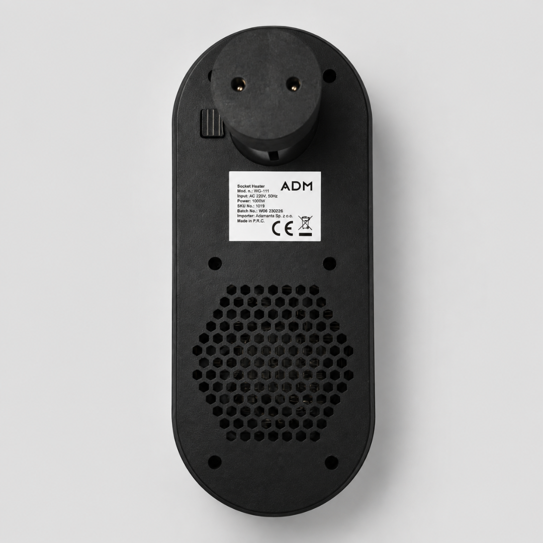 ADM Mini Electric Heater with Remote Control, SKU: 7109 - Image 4