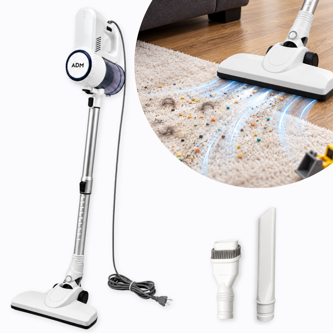 ADM Powerful Bagless Vacuum Cleaner 600W, SKU: 7113