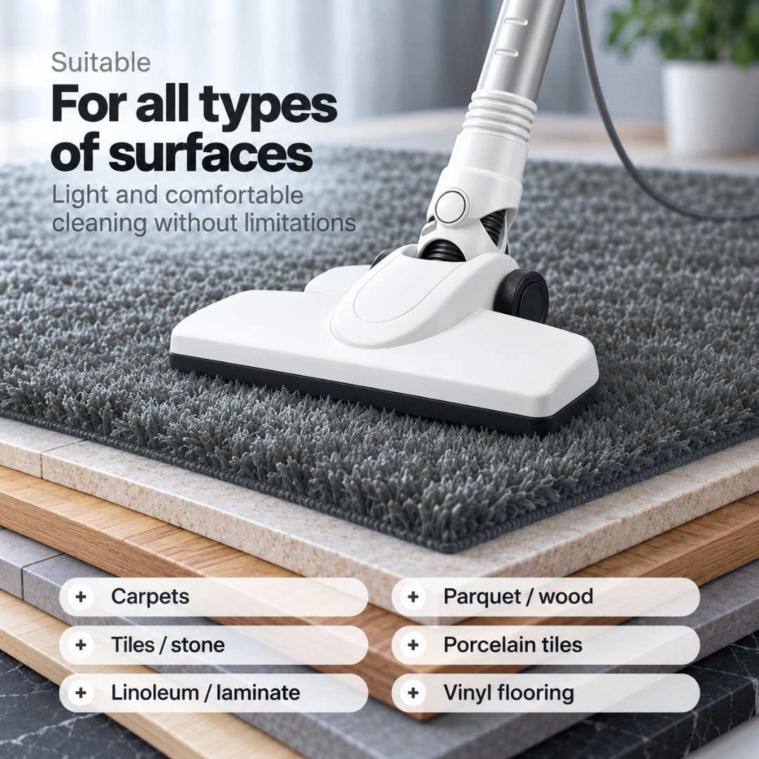 ADM Powerful Bagless Vacuum Cleaner 600W, SKU: 7113 - Image 5