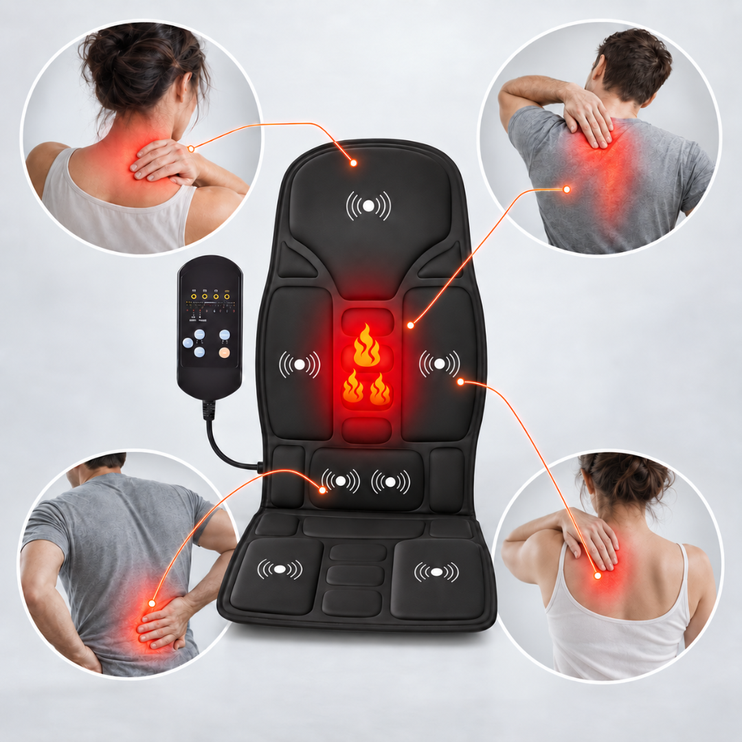 ADM Heated Massage Seat Cushion, SKU: 7114 - Image 5