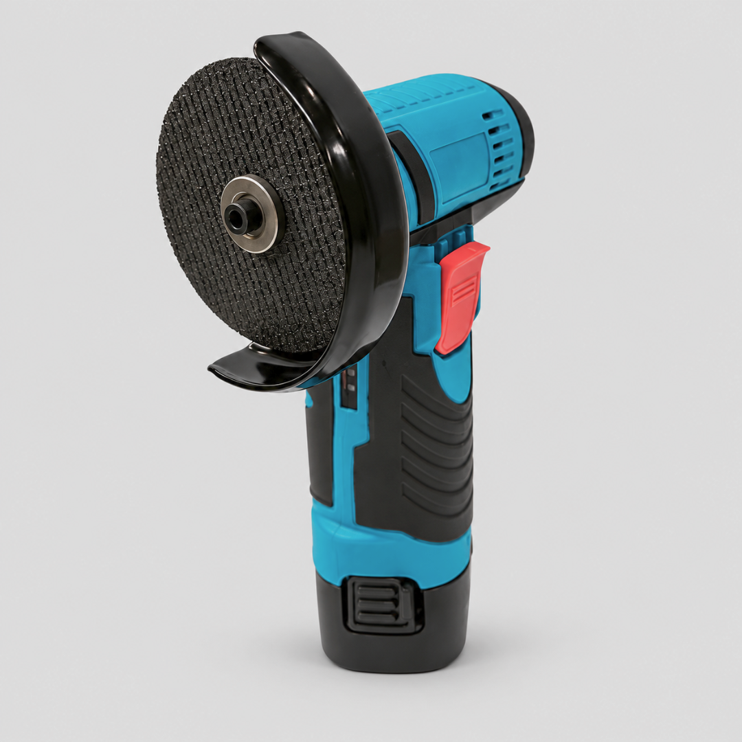 12V Cordless Angle Grinder with 2 ADM Batteries, SKU: 7119 - Image 4