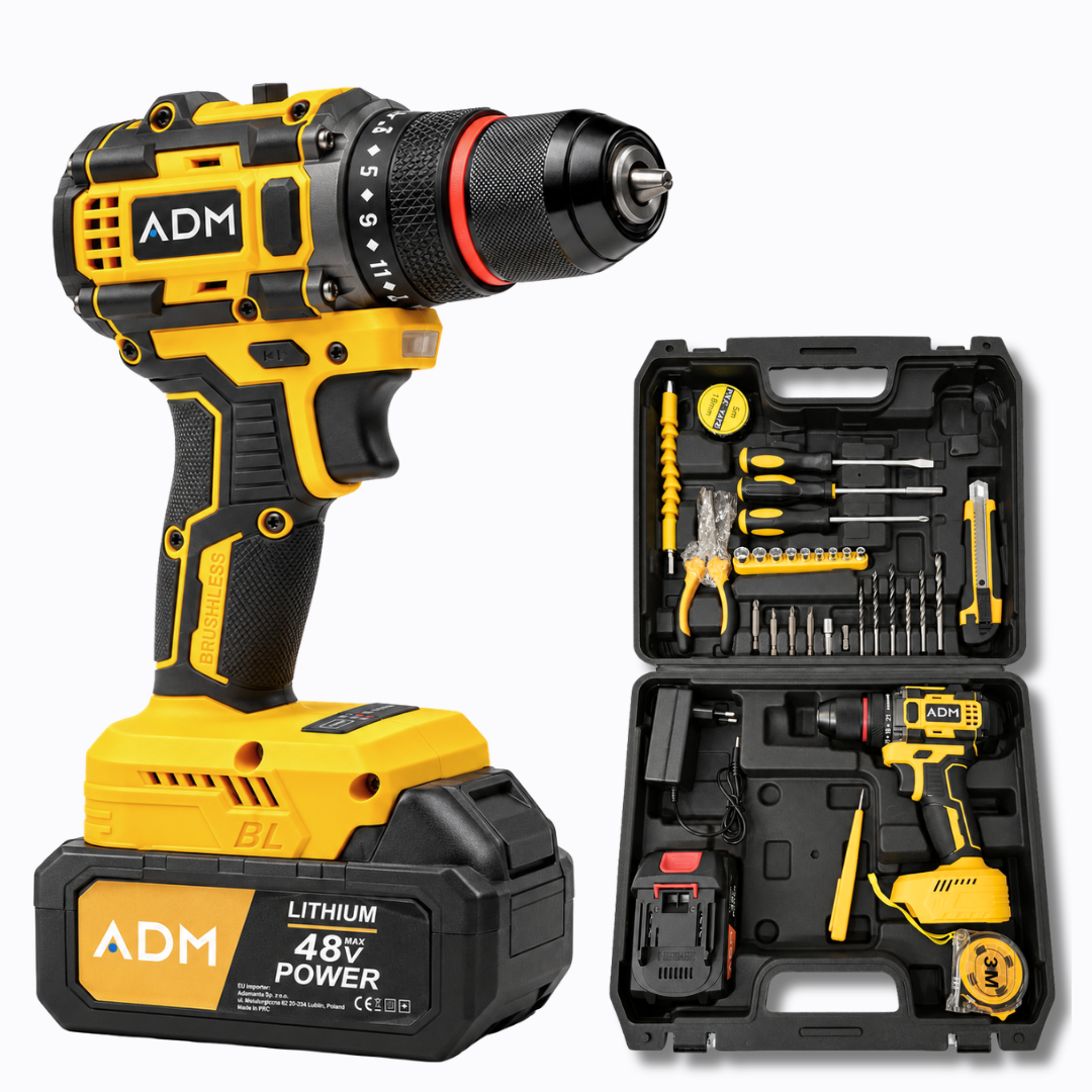 ADM Cordless Drill Power Tool Set – 33 pcs, SKU: 7121