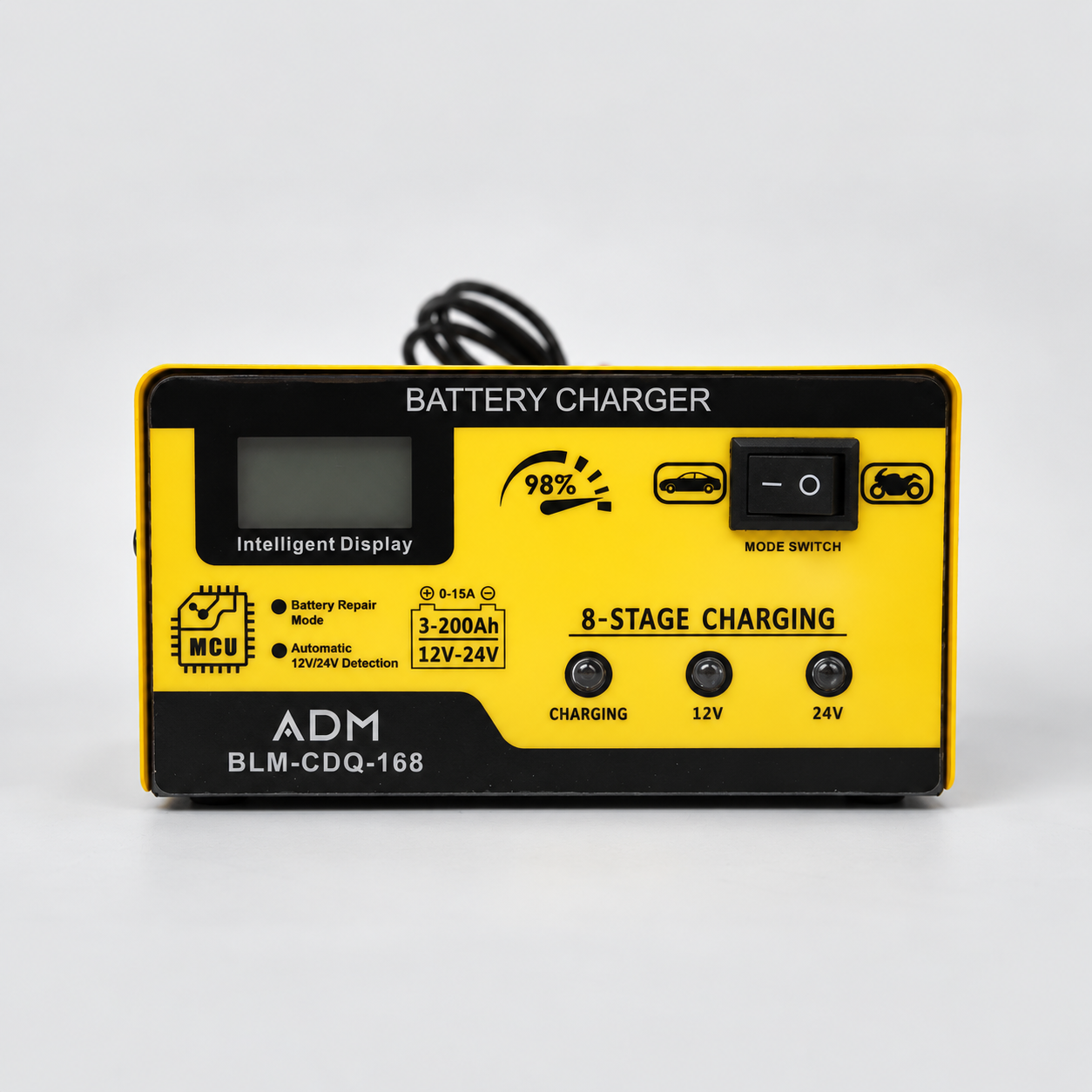 ADM Intelligent Car Battery Charger, SKU: 7108