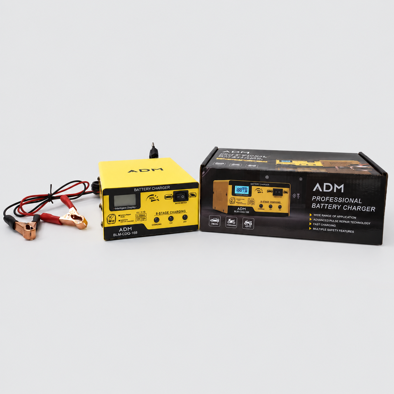ADM Intelligent Car Battery Charger, SKU: 7108