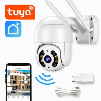 ADM Smart Outdoor Wi-Fi Security Camera with Tuya Smart, SKU: 7115