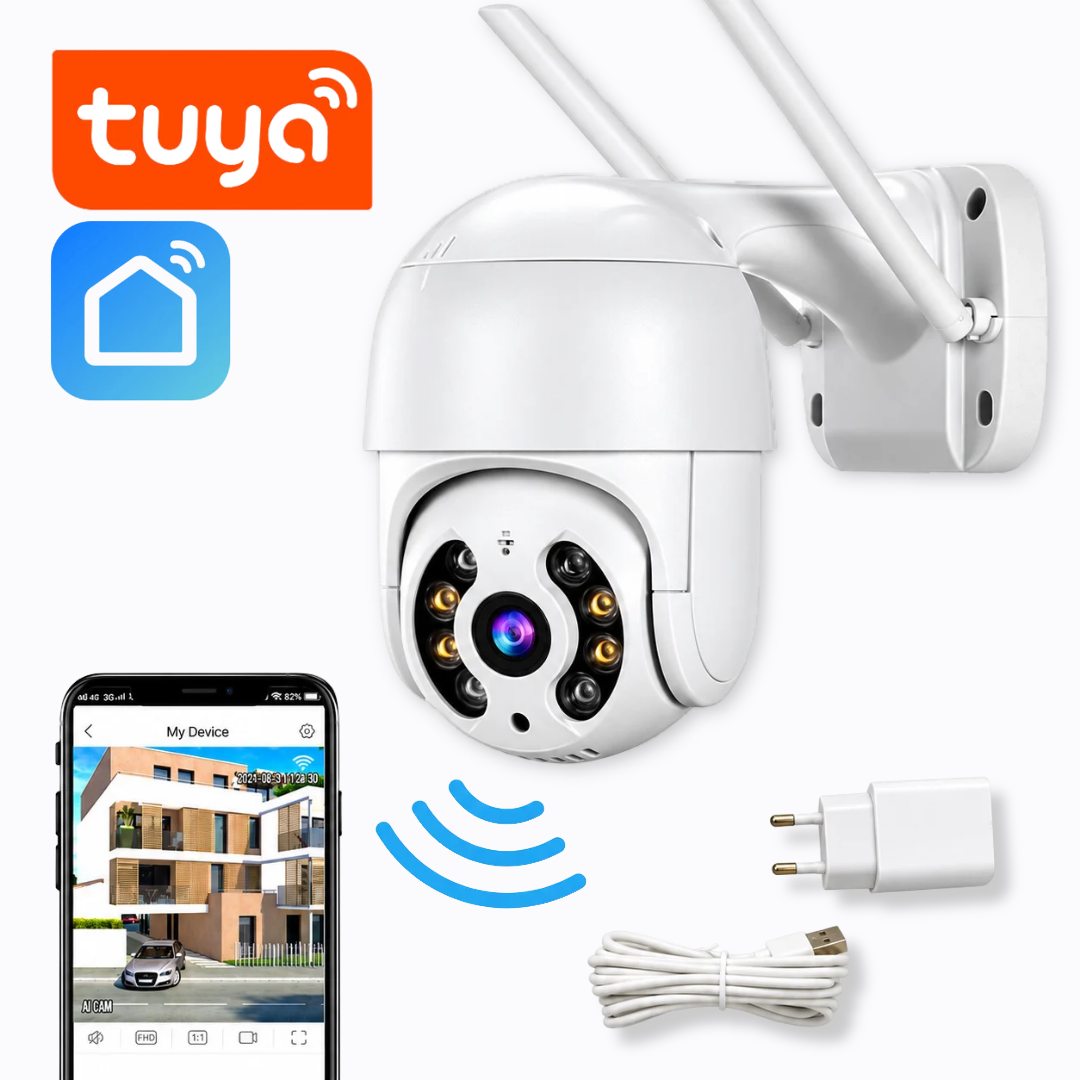 ADM Smart Outdoor Wi-Fi Security Camera with Tuya Smart, SKU: 7115
