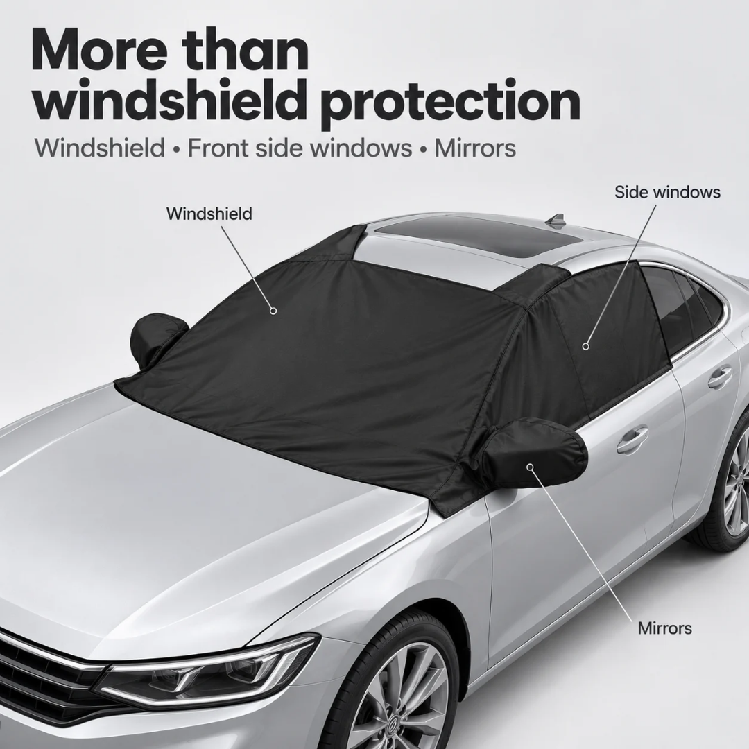 All-in-One Universal Car Windshield Cover, SKU: 7125 - Image 5