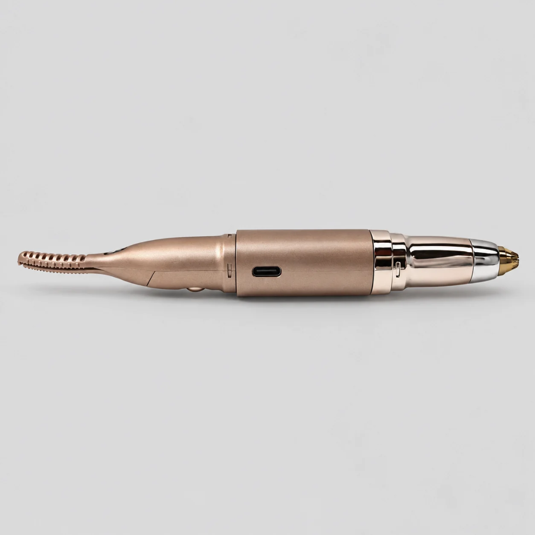 2-in-1 Electric Eyelash Curler & Eyebrow Trimmer, SKU: 7150